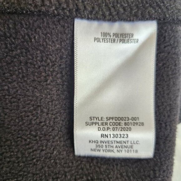 Spyder Men's Black SZ XL Front Full Zip Logo Hand Pockets Sports Jacket Outdoor - Picture 15 of 15